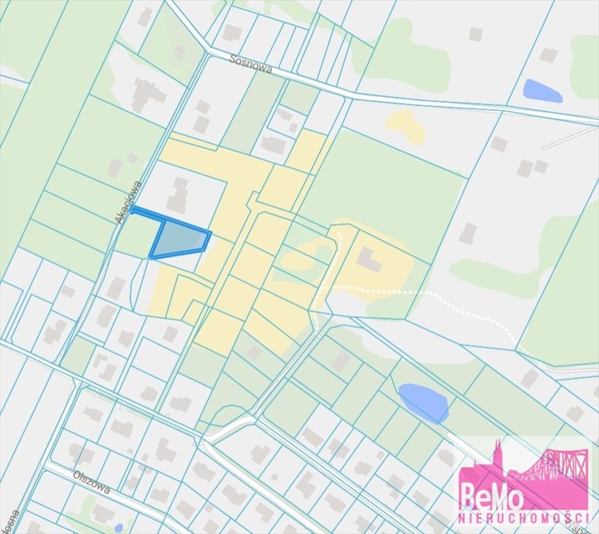 Działka 1705 m² w Szpetalu Górnym, blisko Włocławka Szpetal Górny  1 705m2 Foto 1