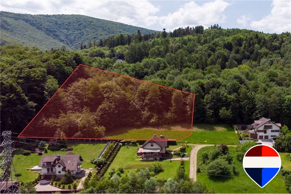 Działka pod lasem z widokiem na Czantorię, 6814 m² Ustroń, Topolowa 0  6 814m2 Foto 1