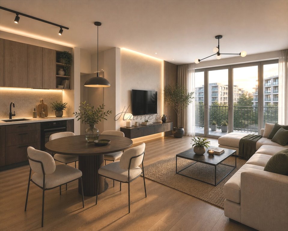 Luksusowy 5-pokojowy apartament 142 m² z panoramicznym widokiem Warszawa, Mokotów, Janusza Kurtyki  142m2 Foto 1