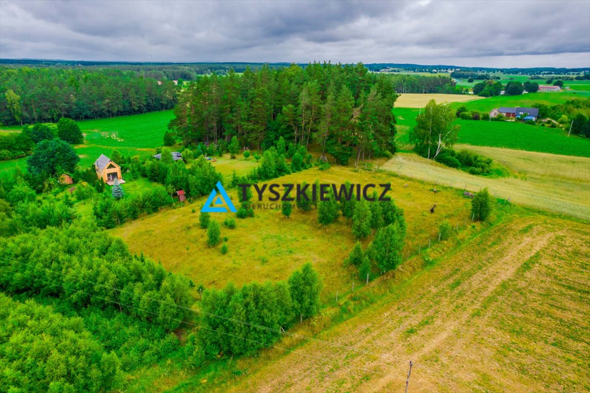 Urokliwa działka 3013 m² z widokiem na kaszubski krajobraz Stary Barkoczyn  3 013m2 Foto 1