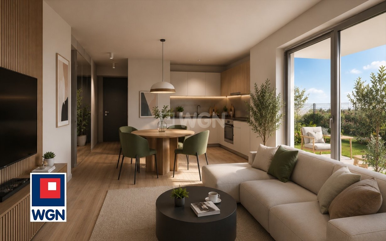 Nowoczesny apartament 42 m² z ogrodem we Wrocławiu - polecam! Wrocław, Kleczków, Reymonta  42m2 Foto 1