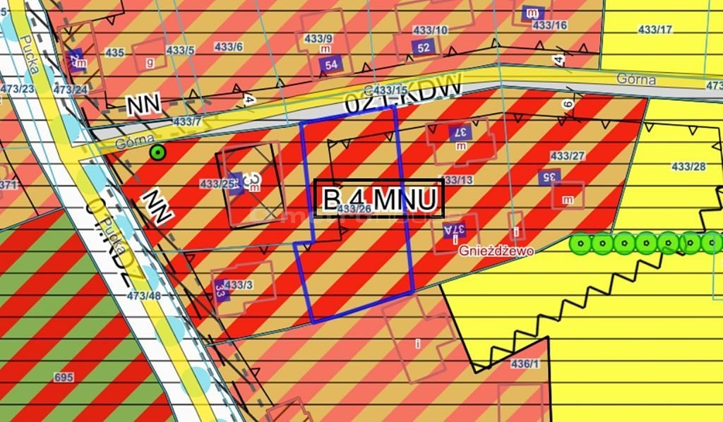 Działka budowlana na sprzedaż Gnieżdżewo, Górna  1 006m2 Foto 11