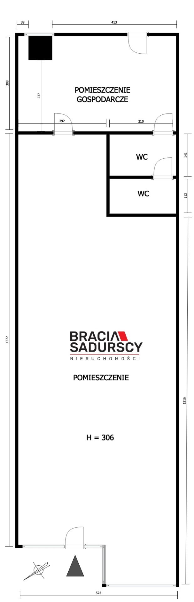 Lokal użytkowy na wynajem Kraków, Podgórze Duchackie, Wola Duchacka, Turniejowa  93m2 Foto 8