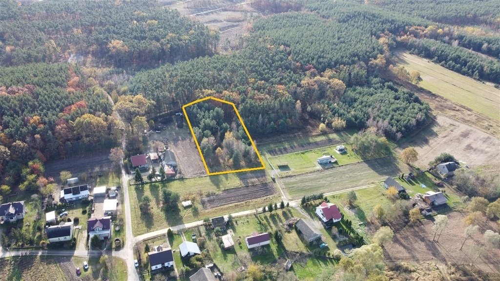 Sprzedam 3 działki 45 ar w Lubasz, las, media, asfalt Lubasz  4 500m2 Foto 1