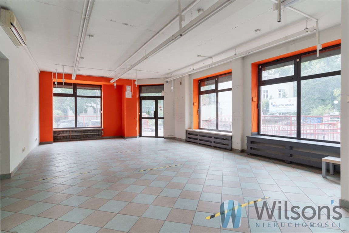 Przestronny lokal 78 m2 z dużą witryną w centrum Woli Warszawa, Emila Zegadłowicza  78m2 Foto 1