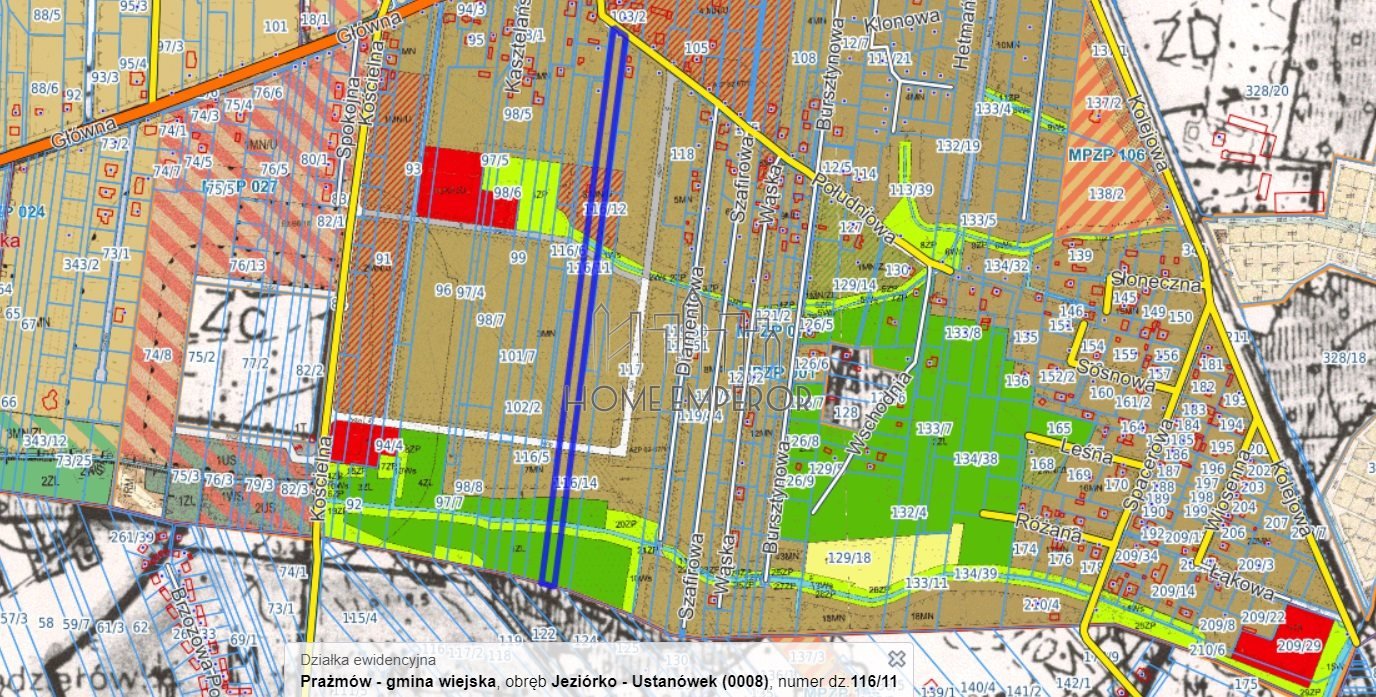 Działka budowlana na sprzedaż Jeziórko, Południowa  11 500m2 Foto 1