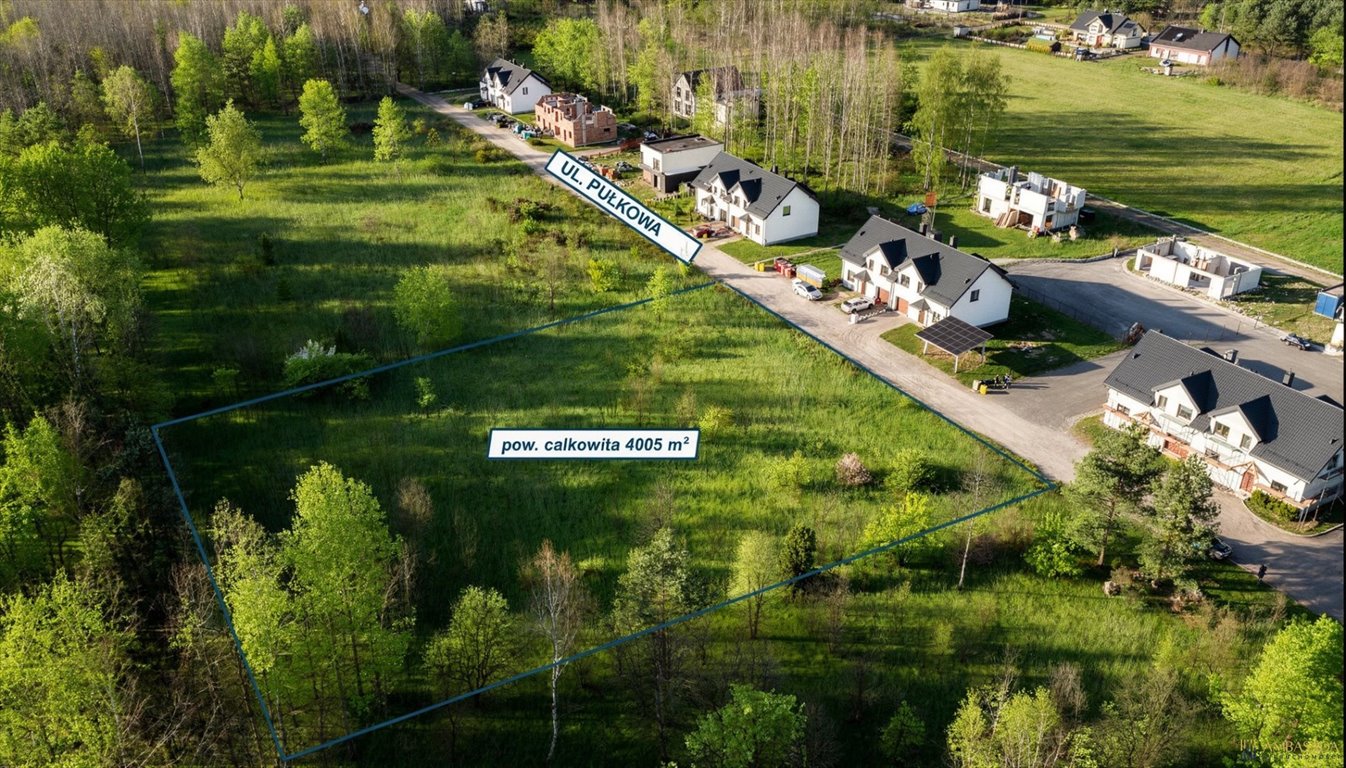 Działka pod 4 domy z warunkami zabudowy (4005 m²) Sowlany  4 005m2 Foto 1