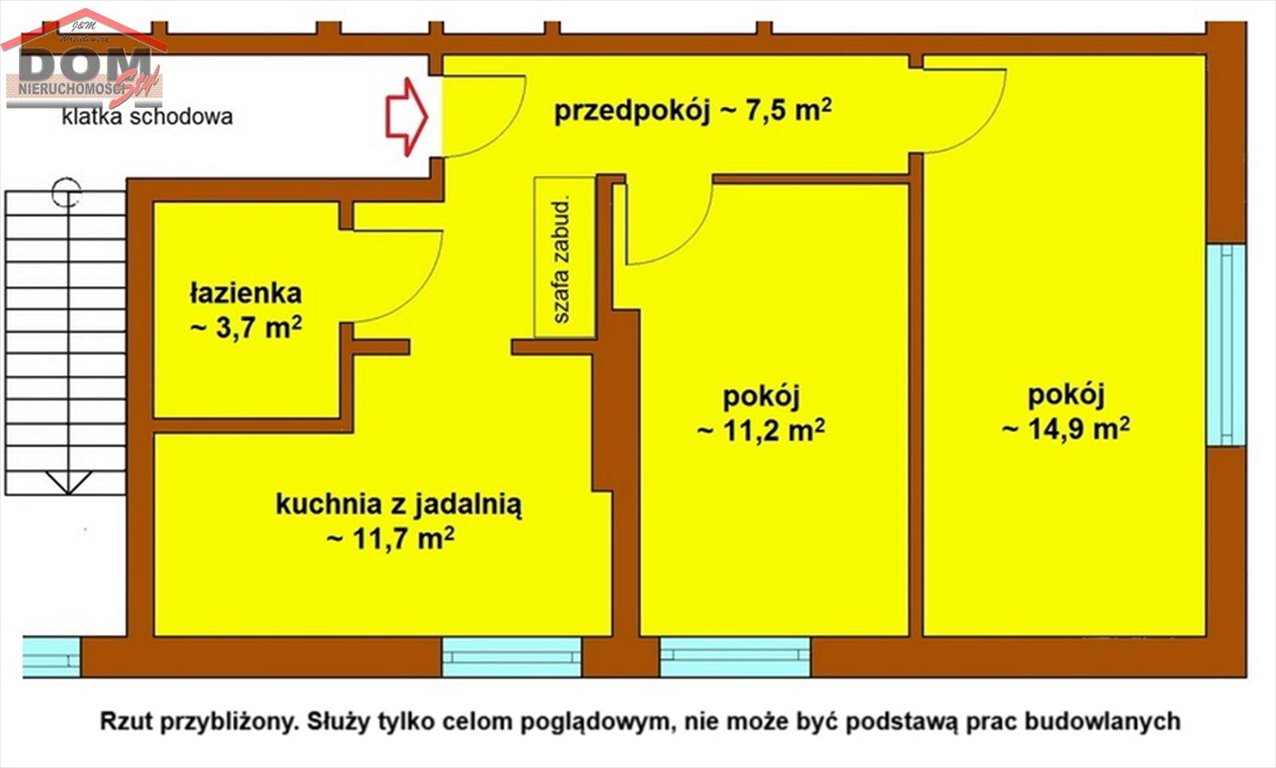 Mieszkanie dwupokojowe na sprzedaż Drawsko Pomorskie, 11 Pułku Piechoty  49m2 Foto 3