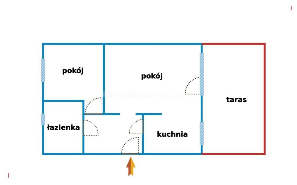 Mieszkanie dwupokojowe na sprzedaż Pabianice, Centrum, Powstańców Warszawy  49m2 Foto 15