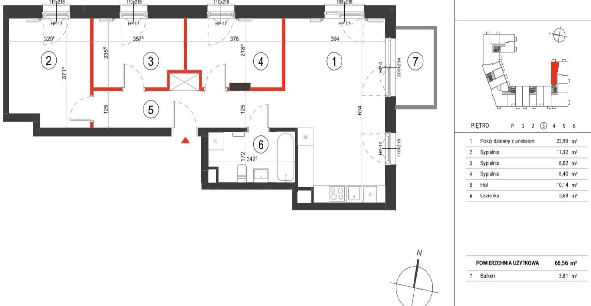 Mieszkanie trzypokojowe na sprzedaż Warszawa, Włochy, Jutrzenki  67m2 Foto 1