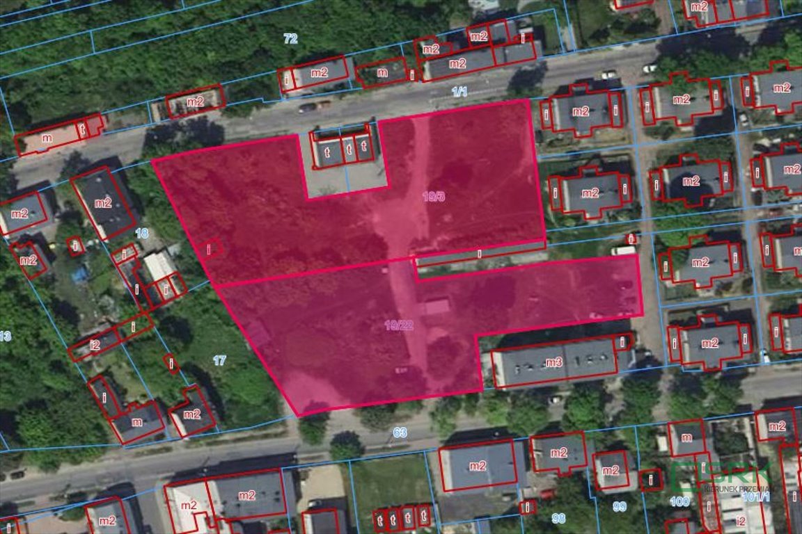 Działka z garażem w Będzinie, pełne uzbrojenie, 6458 m² Będzin, Będzin, 1 Maja / Brata Alberta  6 458m2 Foto 1