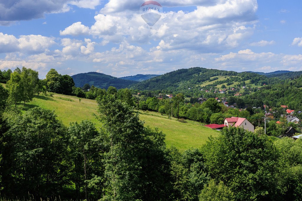 Działka budowlana na sprzedaż Stryszawa  1 501m2 Foto 3