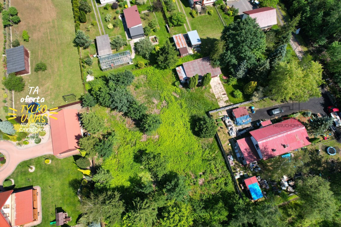 Działka 2447 m² z oczkiem wodnym i mediami w Kozerkach Kozerki  2 447m2 Foto 1