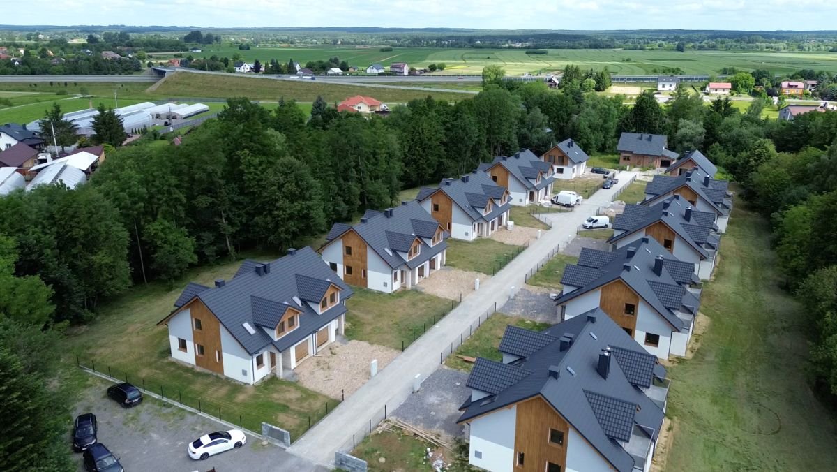 Nowoczesny dom bliźniaczy 155 m2, stan deweloperski, garaż Łańcut  155m2 Foto 1