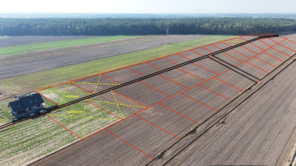 Sprzedam działki 986 m² w Żarowie z mediami i warunkami zabudowy Żarowo  986m2 Foto 1