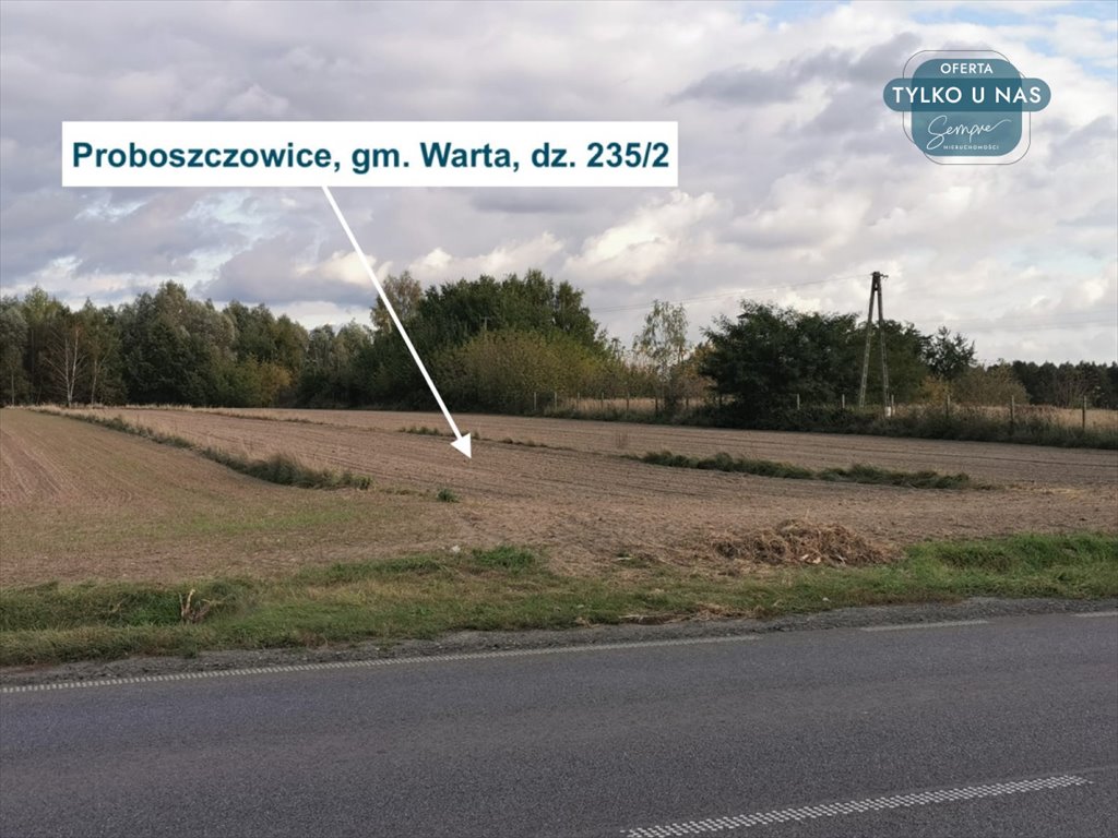 Działka rolna na sprzedaż Proboszczowice  1 400m2 Foto 3