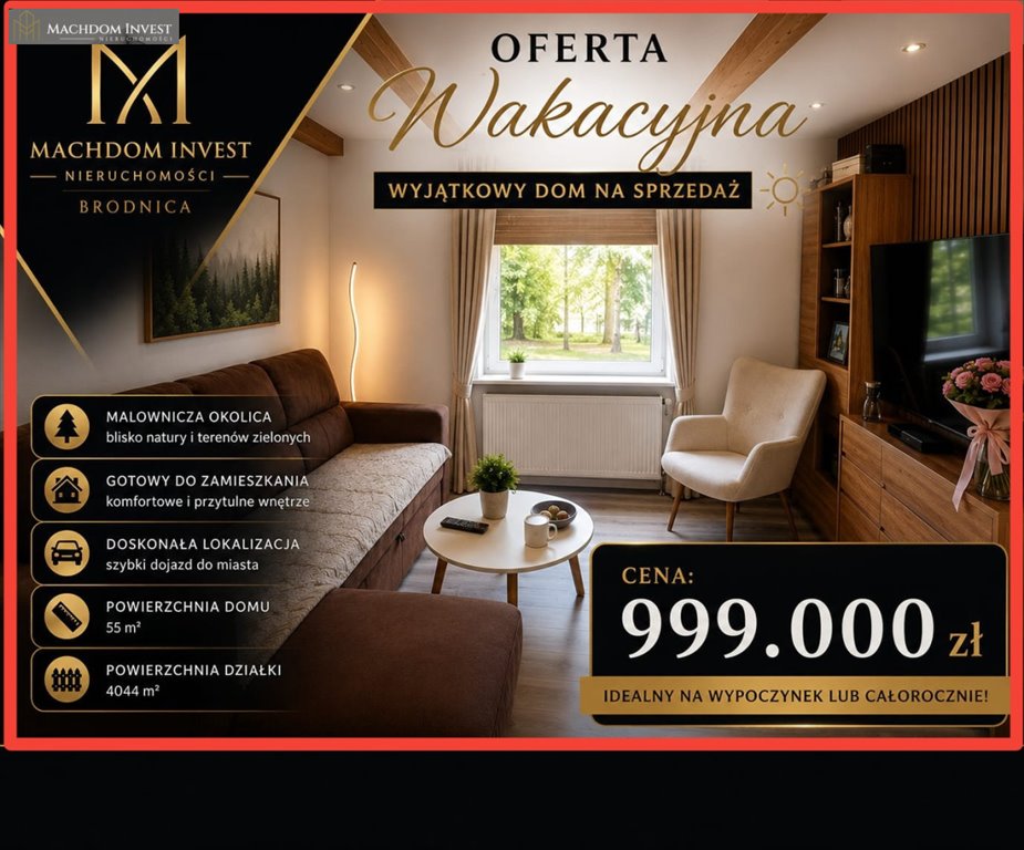 Na sprzedaż urokliwy dom z dużą działką 4044 m² w Podgórzu Podgórz  55m2 Foto 1