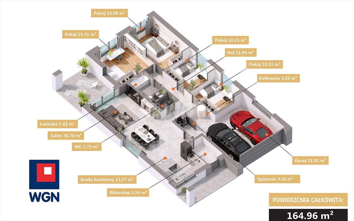 Nowoczesne domy premium nad jeziorem w Baranach zapraszam Barany, Barany  165m2 Foto 1