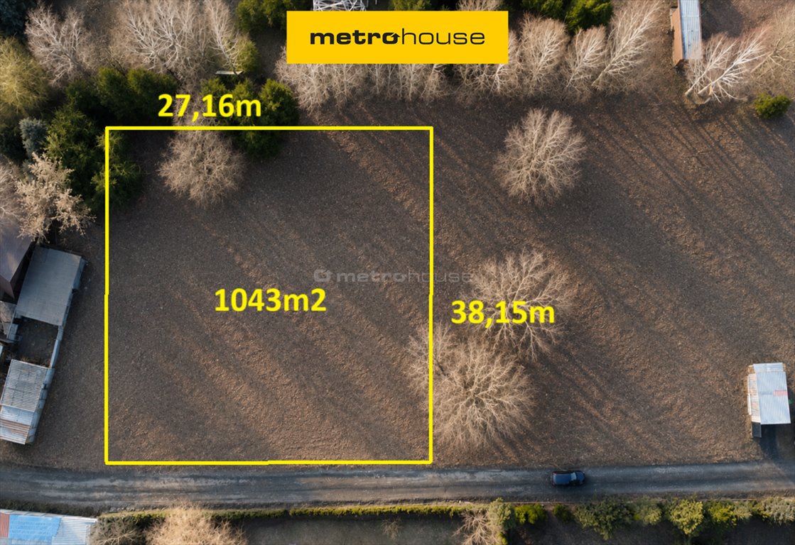 Na sprzedaż działka 1000m² pod dom marzeń w Stanisławowie Drugi Stanisławów Drugi  1 044m2 Foto 1