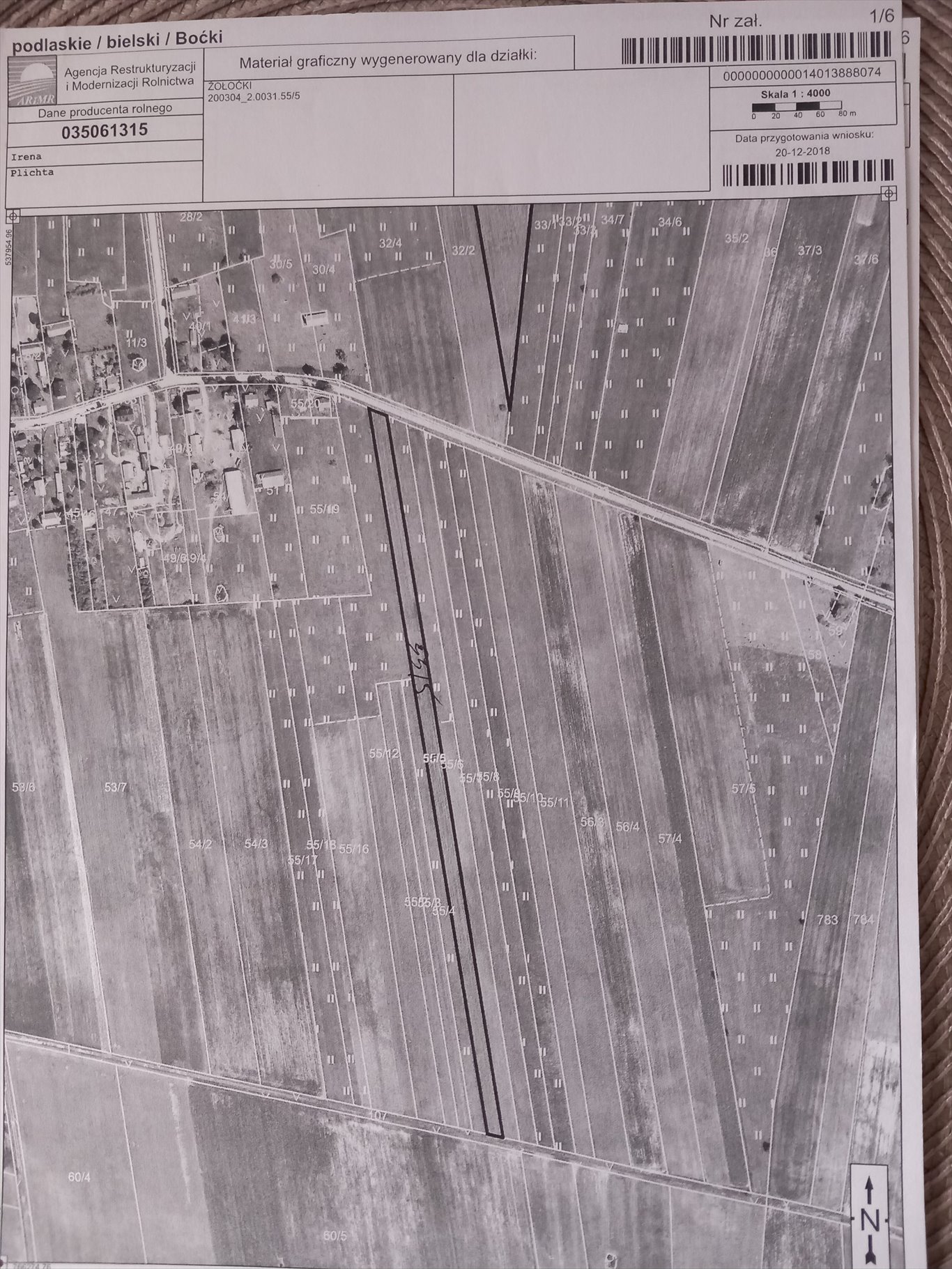 Działka rolna na sprzedaż Żołoćki  26 000m2 Foto 1