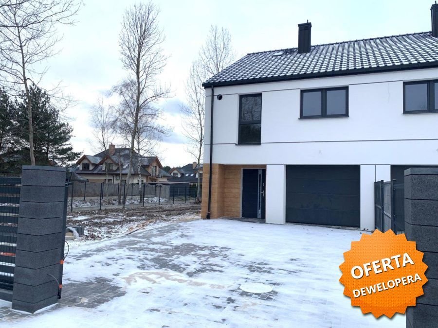 Nowoczesny bliźniak 118m2 z garażem, ogród i taras Góra Kalwaria  119m2 Foto 1