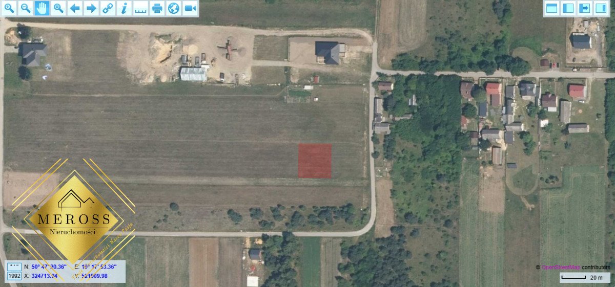 Sprzedam działkę 800 m² w Małusy Małe - idealna pod dom jednorodzinny Małusy Małe  800m2 Foto 1