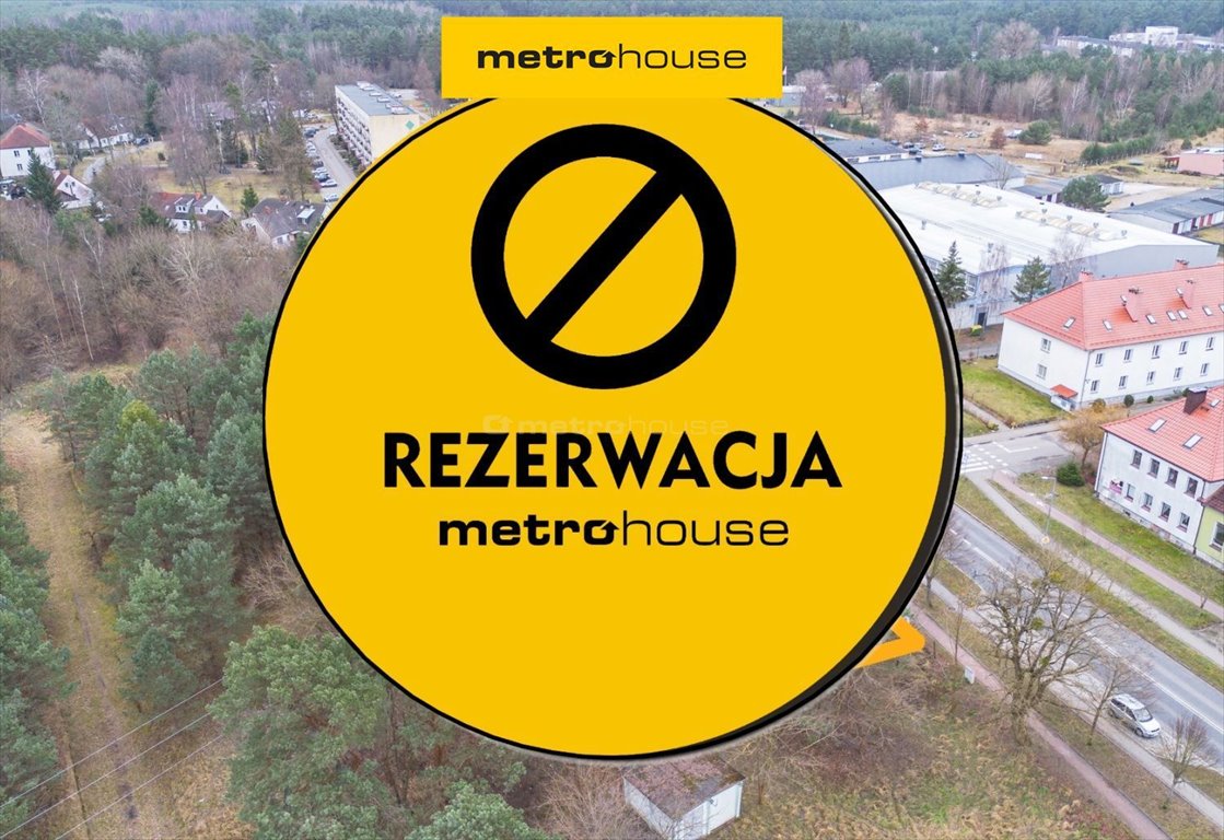 Działka budowlano-usługowa z pozwoleniem, 956 m2, Borne Sulinowo Borne Sulinowo, Aleja Niepodległości  956m2 Foto 1