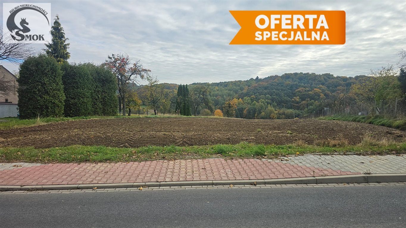 Widokowa działka 28,6 a z mediami, lasem i rekreacją Będkowice, Kawiory  2 860m2 Foto 1