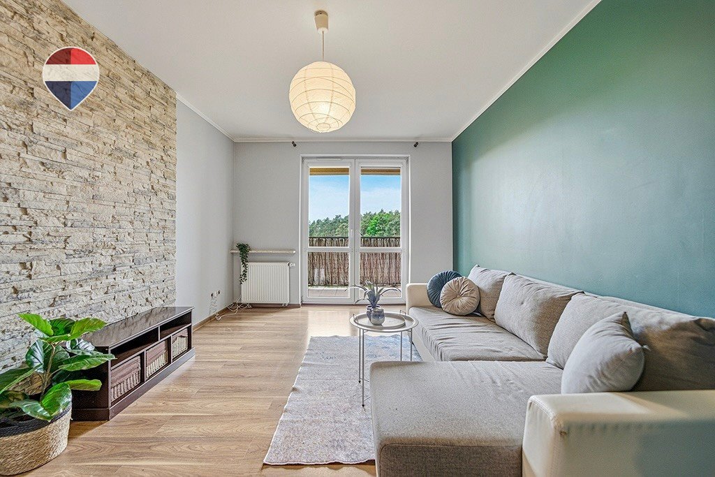 Przytulne 2-pokojowe mieszkanie z umeblowaniem (46,5 m²) w Zielonej Górze Zielona Góra, Tomasza Sobkowiaka 28D  47m2 Foto 1