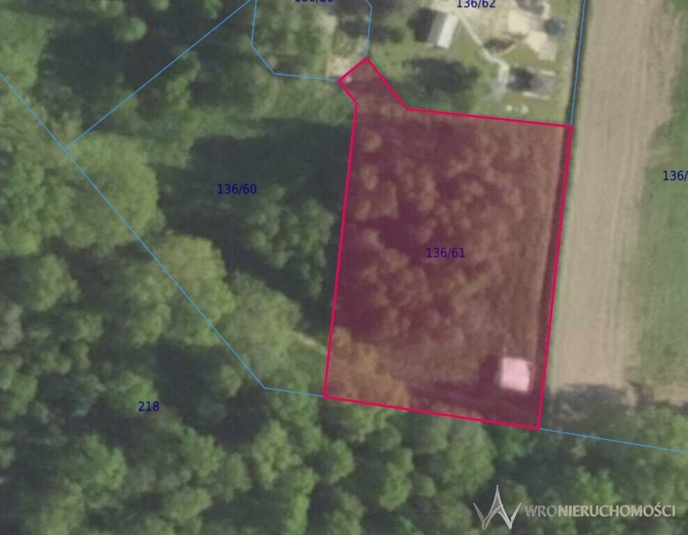 Działka budowlana na sprzedaż Białe Błoto, Holendry  1 622m2 Foto 1