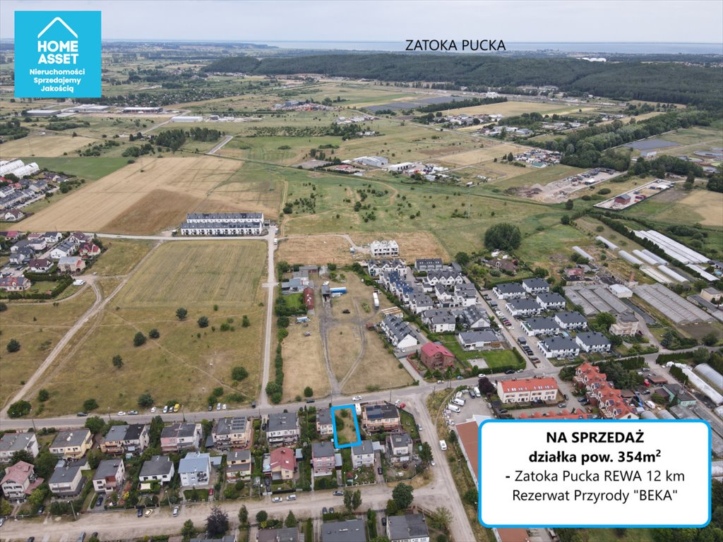 Działka budowlana na sprzedaż Rumia, Rajska  354m2 Foto 1