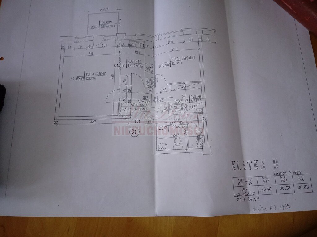 Mieszkanie dwupokojowe na wynajem Warszawa, Mokotów, Jana III Sobieskiego  46m2 Foto 20