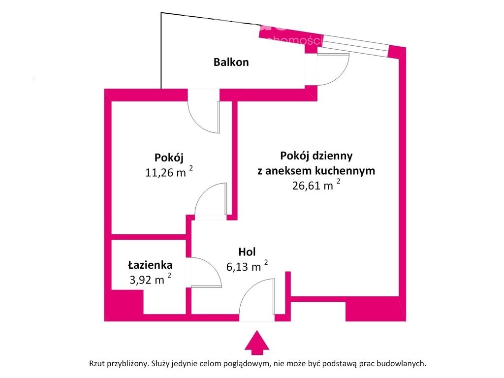 Mieszkanie dwupokojowe na sprzedaż Olsztyn, Śródmieście, al. Aleja Marszałka Józefa Piłsudskiego  48m2 Foto 15