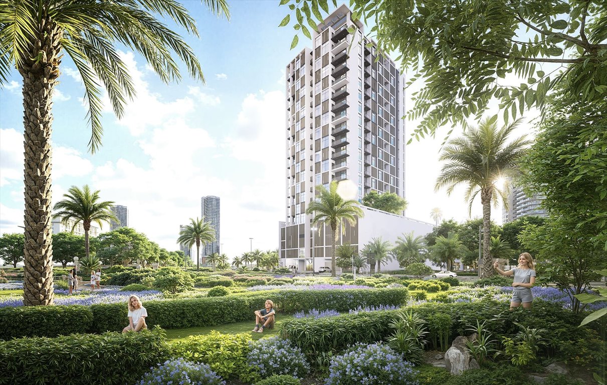 Nowoczesne 59 m² z basenem i siłownią w JVC Zjednoczone Emiraty Arabskie, Jumeirah Village Circle, Jumeirah Village Circle, Jumeirah Village Circle,  59m2 Foto 1
