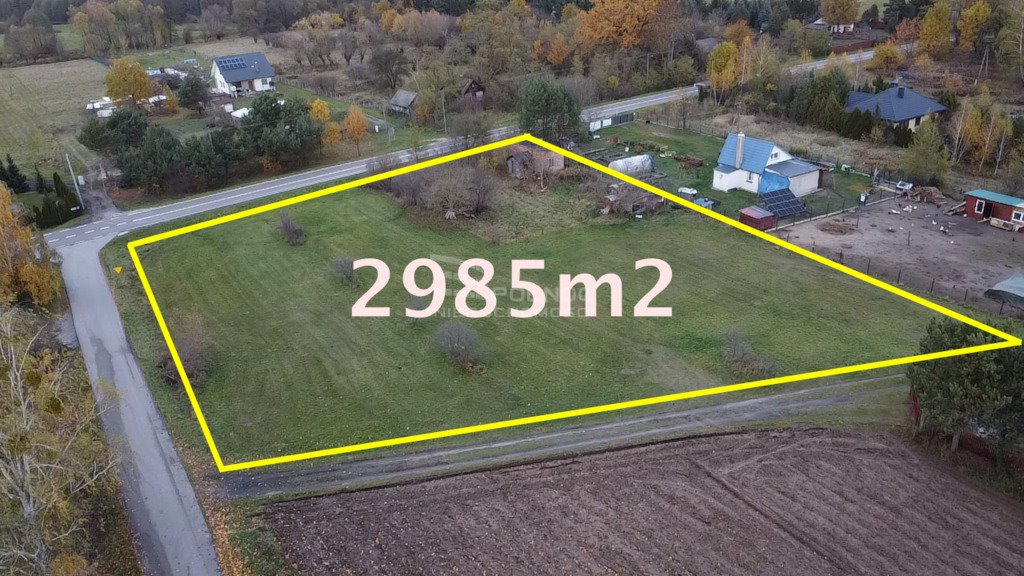 Działka budowlana na sprzedaż Secyminek  2 985m2 Foto 1