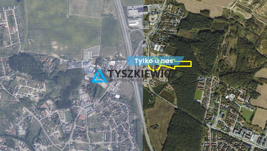 Działka inwestycyjna 6 633 m² przy zjeździe z obwodnicy Straszyn, Objazdowa  6 633m2 Foto 1