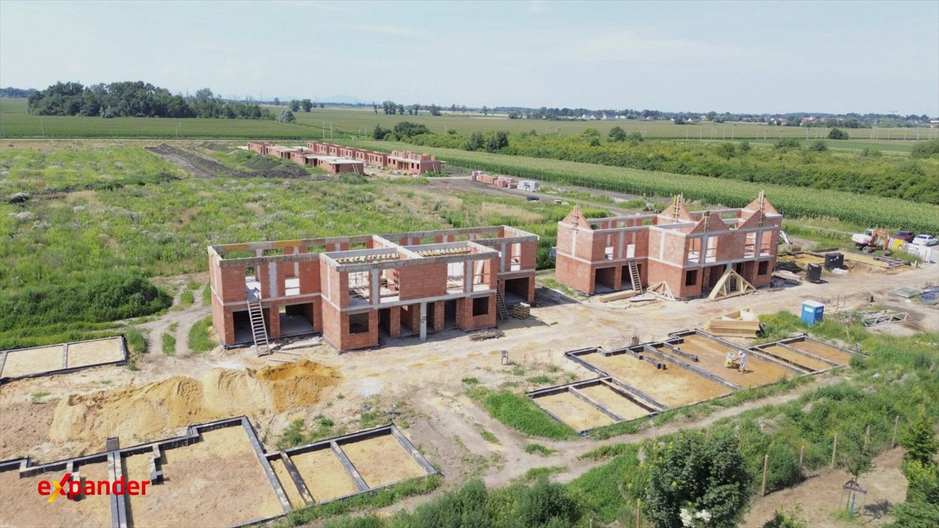 Nowoczesny dom 90 m² z ogródkiem i balkonem w Siechnicach Siechnice, Cisowa  90m2 Foto 1