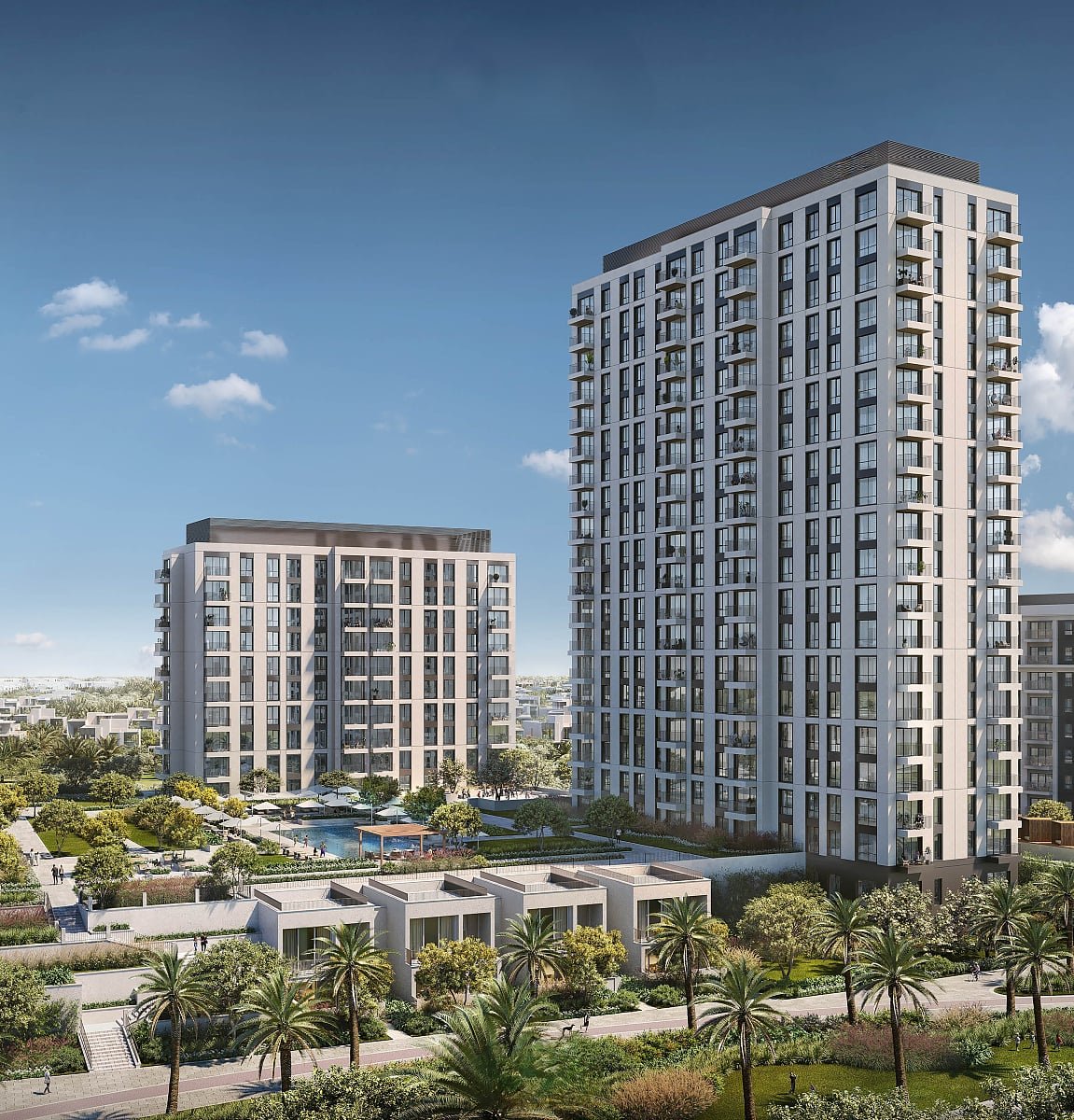 Luksusowy apartament z widokiem na pole golfowe Dubai Hills Zjednoczone Emiraty Arabskie, Dubai Hills Estate, Dubai Hills Estate, Dubai Hills Estate, Dubaj  196m2 Foto 1