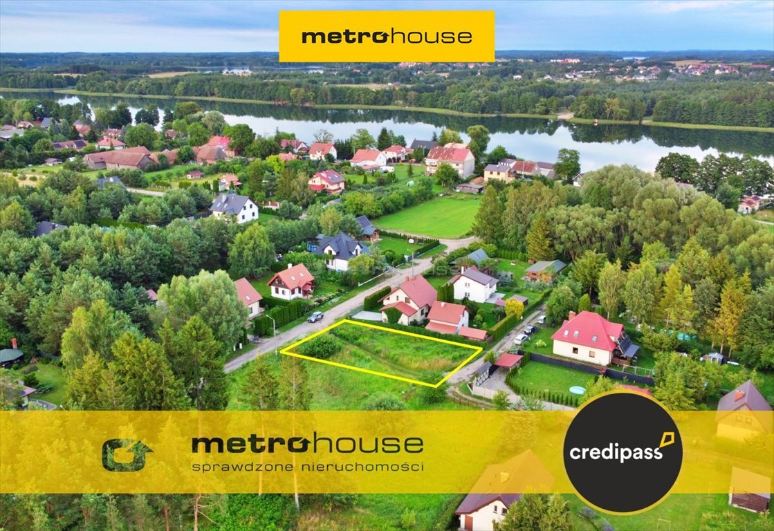 Polecam działkę 679 m² z mediami blisko jeziora i plaży Michałki  679m2 Foto 1