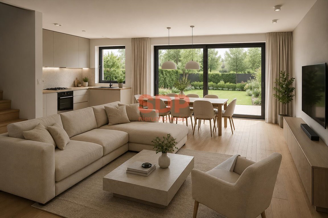 Nowoczesny dom z ogrodem w Iwinach – komfort i spokój Iwiny, Iwiny, Magnoliowa  154m2 Foto 1