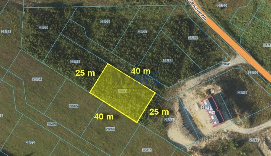 Działka budowlana 1004 m² w Chwaszczynie – idealna pod dom lub inwestycję Chwaszczyno, Rewerenda  1 004m2 Foto 1