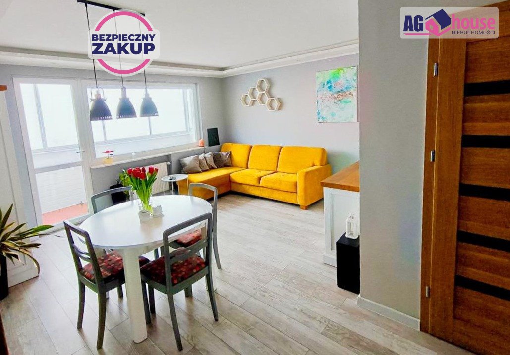 Przestronne 3-pokojowe mieszkanie z panoramicznym widokiem na Gdańsk Gdańsk, Zaspa, Konstantego Ciołkowskiego  62m2 Foto 1