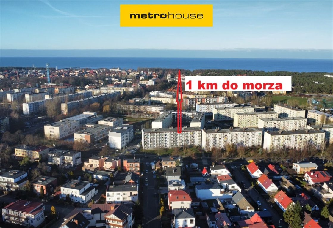 Mieszkanie trzypokojowe na sprzedaż Ustka, Legionów  47m2 Foto 1