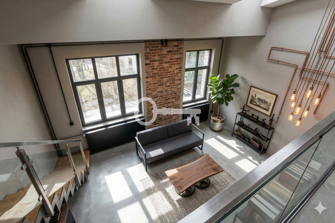 Przestronne dwupoziomowe mieszkanie 78,69 m² w historycznym Krakowie Kraków, Stare Podgórze, Dąbrowskiego  79m2 Foto 1