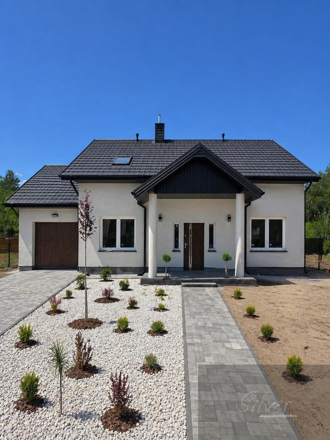 Nowy 200m2 dom z garażem i dużą działką w Miedniewicach Miedniewice  200m2 Foto 1