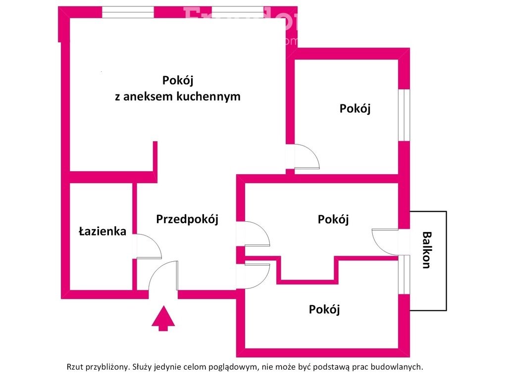 Mieszkanie trzypokojowe na sprzedaż Biała Podlaska, Parkowa  65m2 Foto 8