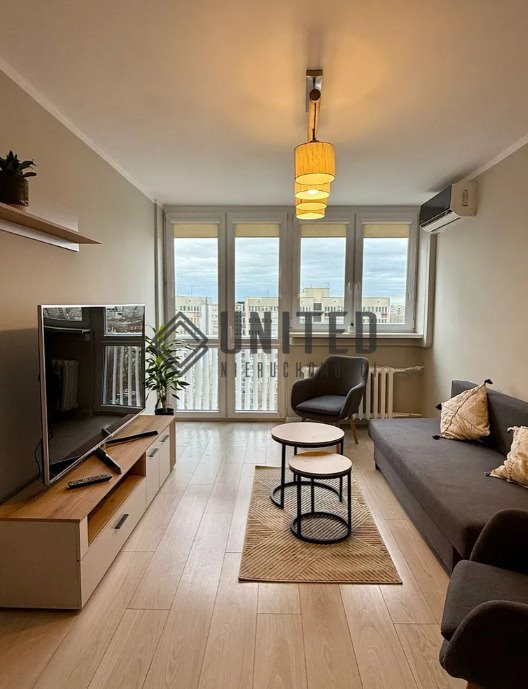 Komfortowe 2-pokojowe mieszkanie z widokiem na panoramę miasta Wrocław, Szczepin, Szczepin, Stefana Czarnieckiego  40m2 Foto 1