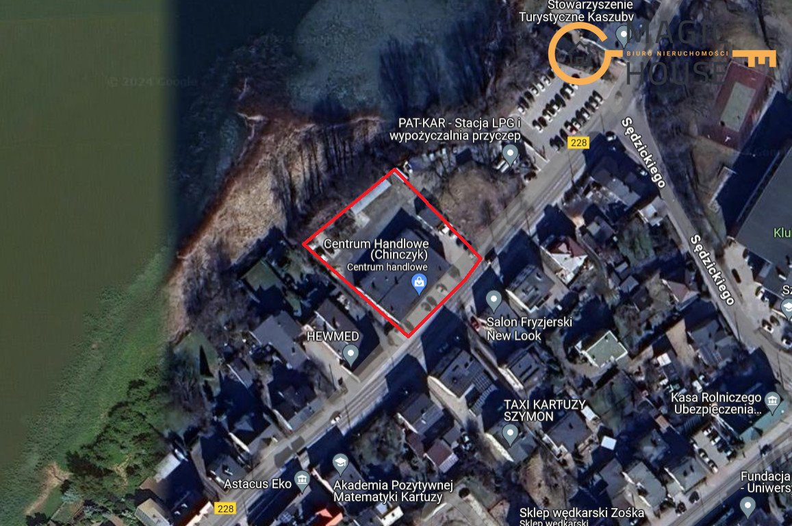 Działka z biurem 50 m² w Kartuzach – idealna pod działalność Kartuzy, Zamkowa  1 000m2 Foto 1