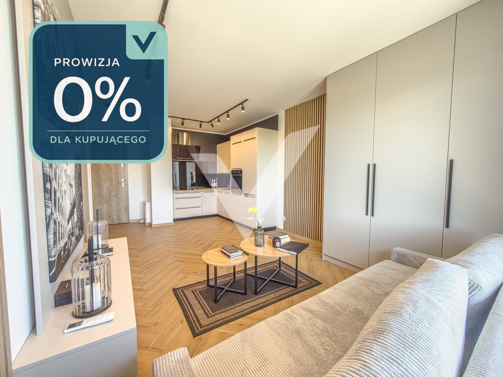 Nowoczesna kawalerka 28,58 m² z balkonem, w pełni umeblowana Bydgoszcz, Szwederowo, Stanisława Leszczyńskiego  29m2 Foto 1