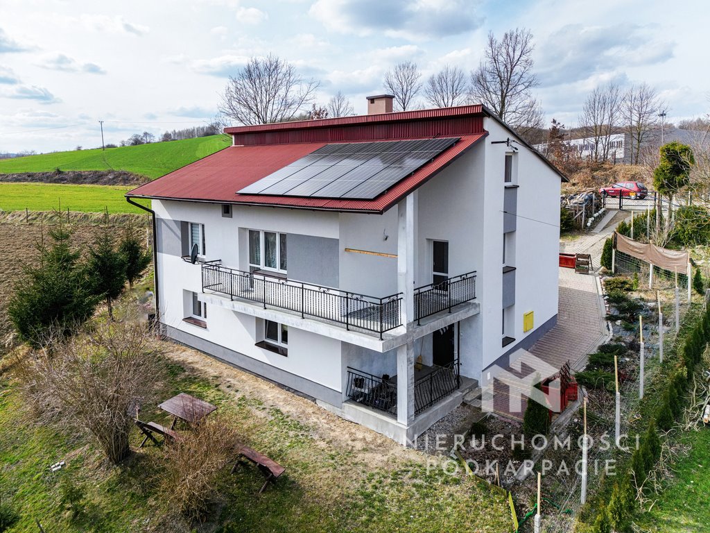 Dom 120 m² z garażem, ogrzewaniem na drewno, fotowoltaiką Borek Stary  120m2 Foto 1
